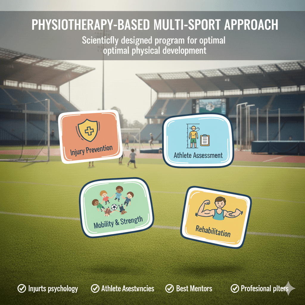 Physiotherapy-based multi-sport approach